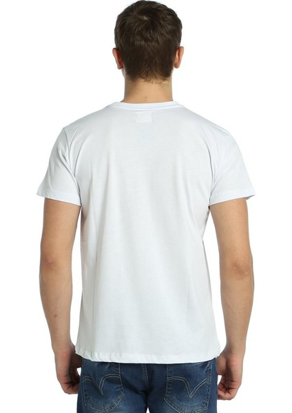 Mike Tyson Boks Beyaz Erkek T-Shirt