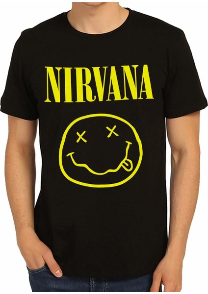 Nirvana Siyah Erkek T-Shirt