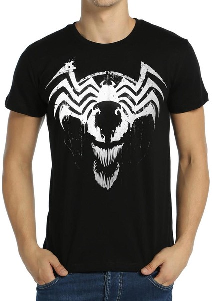 Venom Siyah Erkek T-Shirt