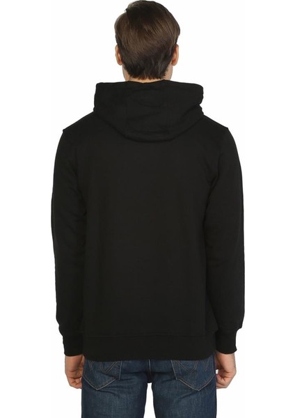 The Witcher Siyah Kapüşonlu Erkek Sweatshirt Hoodie