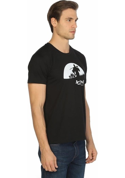 Seven Samurai Siyah Erkek T-Shirt modelleri