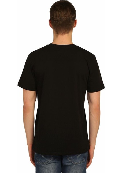 Big Bang Theory Nasa Siyah Erkek T-Shirt