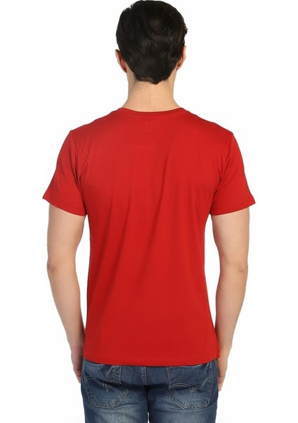 George Best Futbol Kırmızı Erkek T-Shirt