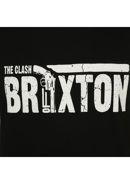 The Clash Guns Of Brixton Siyah Erkek T-Shirt fiyatları