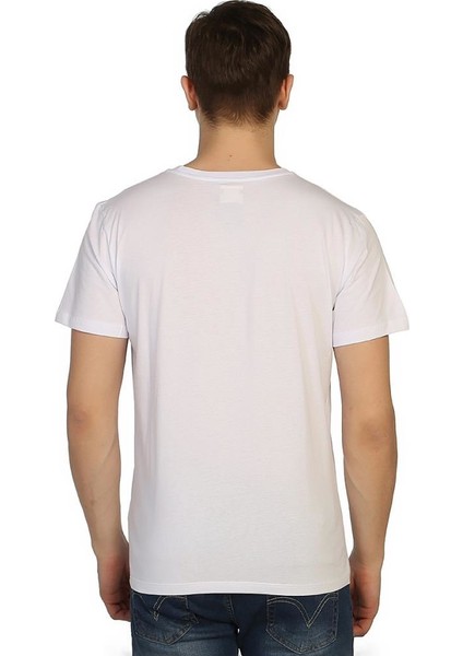 Gintama Beyaz Erkek T-Shirt