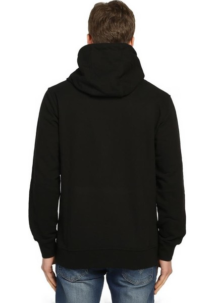 Kapitalizm Siyah Kapüşonlu Erkek Sweatshirt fırsatları