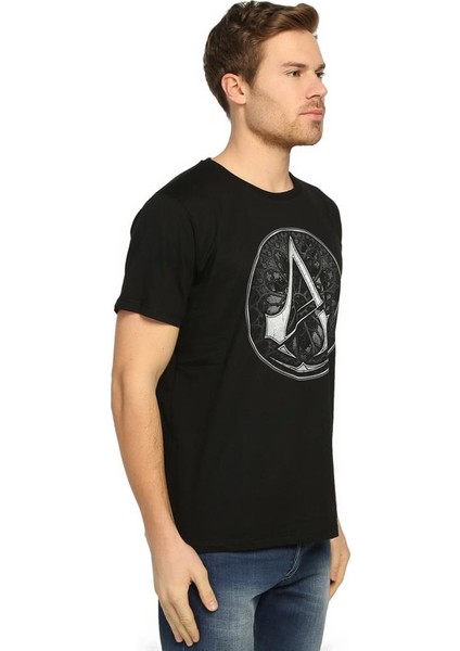 Assassin'S Creed Siyah Erkek T-Shirt modelleri
