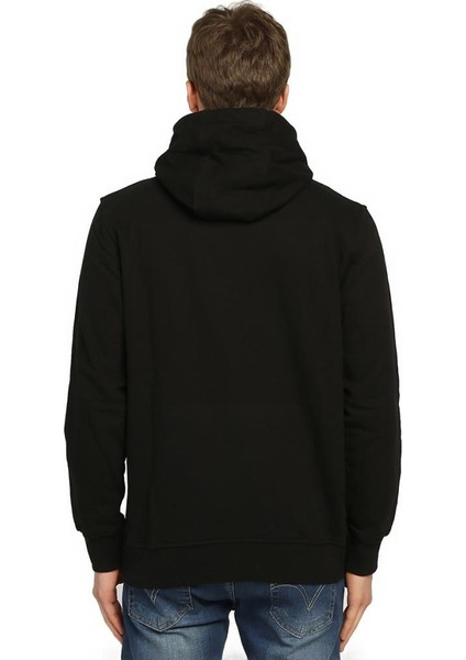 Walking Dead Siyah Kapüşonlu Erkek Sweatshirt Hoodie fırsatları