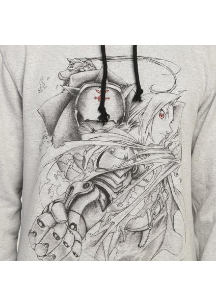 Fullmetal Alchemist Kapüşonlu Erkek Sweatshirt Hoodie fiyatları