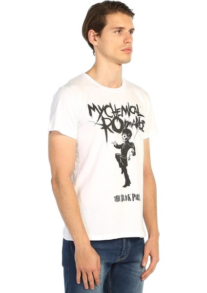 My Chemical Romance Beyaz Erkek T-Shirt modelleri