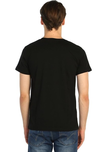 St. Pauli Futbol Siyah Erkek T-Shirt