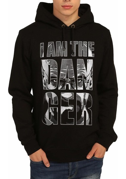 Breaking Bad Siyah Kapüşonlu Erkek Sweatshirt Hoodie