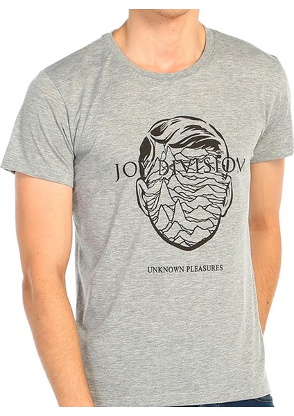 Joy Division Gri Erkek T-Shirt