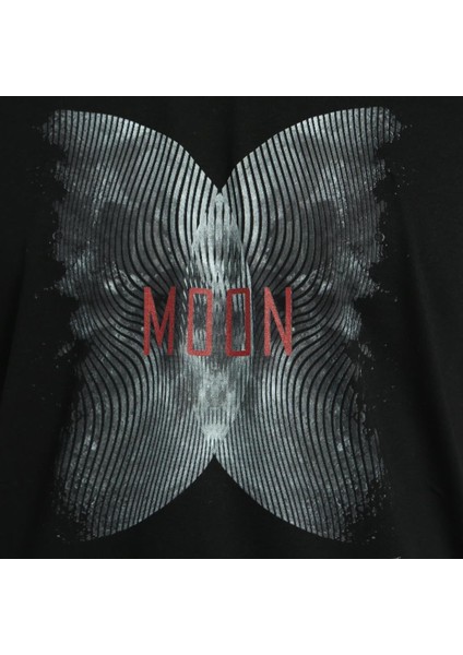 Moon Siyah Erkek T-Shirt fiyatları