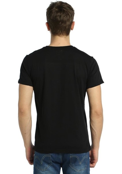 Moon Siyah Erkek T-Shirt fırsatları