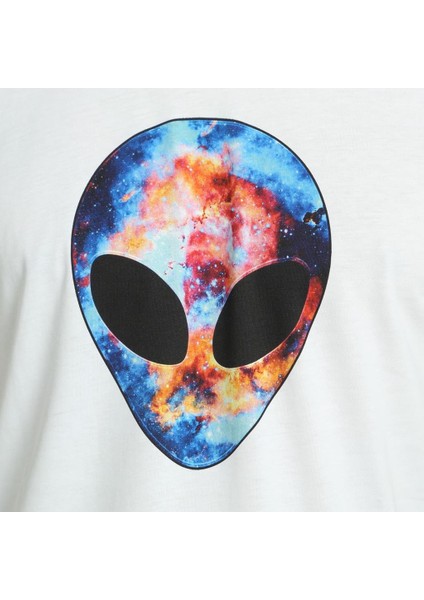 Alien Cosmos Beyaz Erkek T-Shirt fiyatları