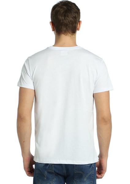 Alien Cosmos Beyaz Erkek T-Shirt fırsatları