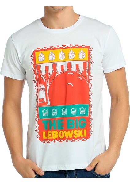 The Big Lebowski Beyaz Erkek T-Shirt