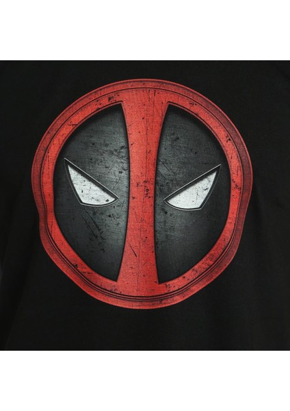 Deadpool Siyah Erkek T-Shirt