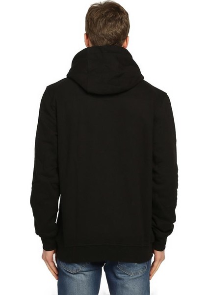 Attack On Titan Siyah Kapüşonlu Erkek Sweatshirt Hoodie fırsatları