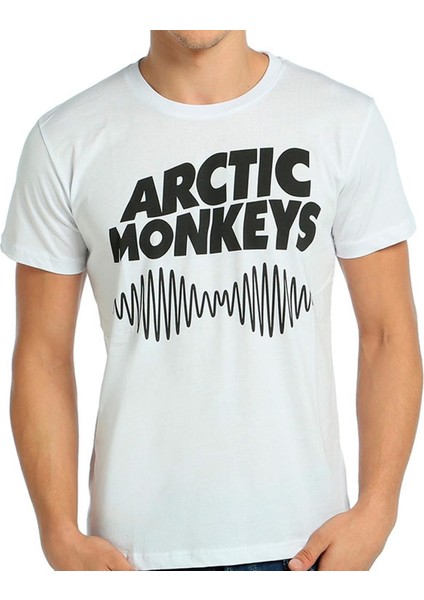 Arctic Monkeys Beyaz Erkek T-Shirt