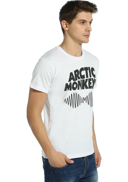 Arctic Monkeys Beyaz Erkek T-Shirt