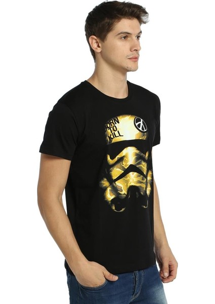 Star Wars Trooper Siyah Erkek T-Shirt