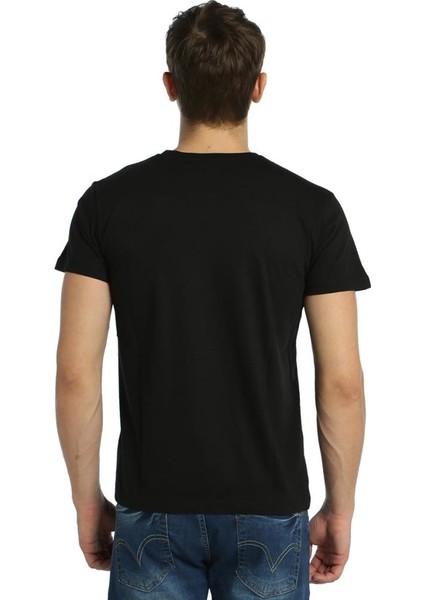 Elder Scrolls Skyrim Siyah Erkek T-Shirt