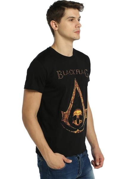 Assassin'S Creed Siyah Erkek T-Shirt