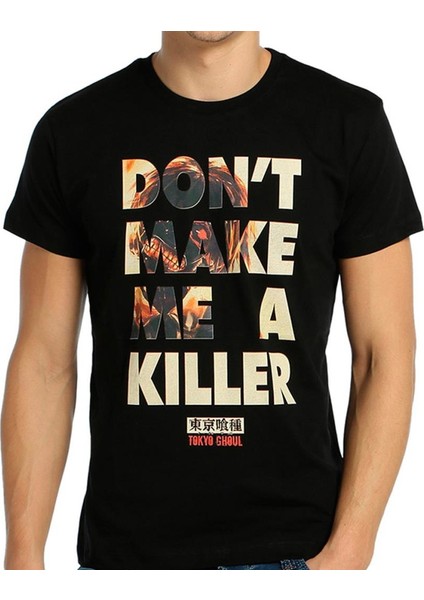 Tokyo Ghoul Killer Siyah Erkek T-Shirt