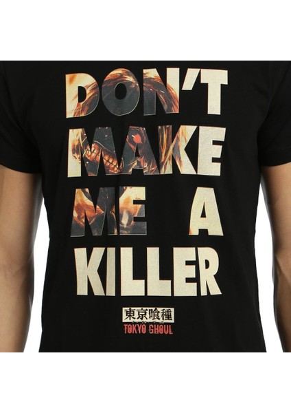 Tokyo Ghoul Killer Siyah Erkek T-Shirt