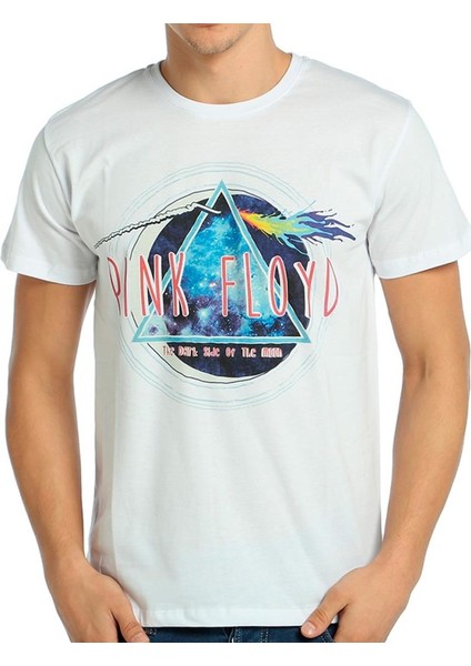 Pink Floyd Beyaz Erkek T-Shirt