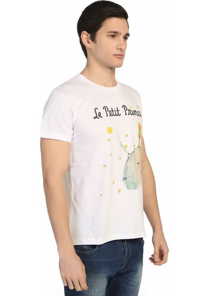 Küçük Prens Beyaz Erkek T-Shirt fırsatları