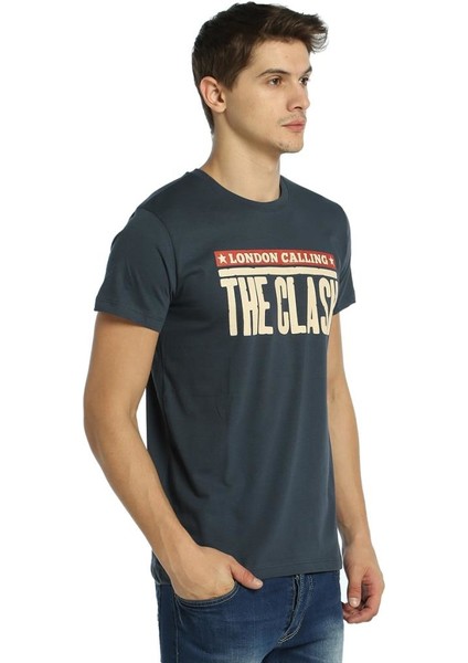 The Clash Füme Erkek T-Shirt