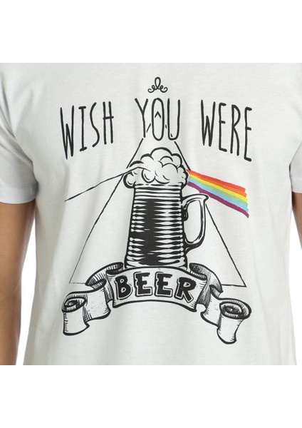 Pink Floyd Beyaz Erkek T-Shirt