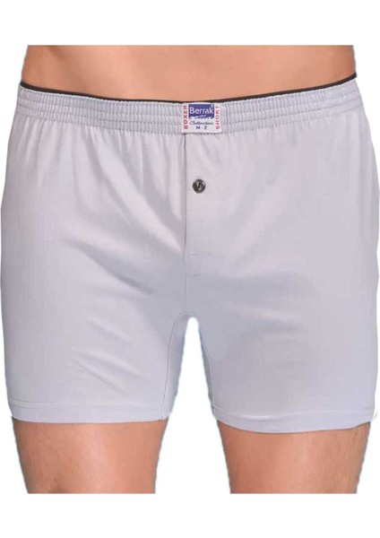 1099 Erkek Renkli Boxer Short Petrol