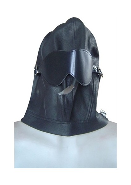 9009 Parlak Lak Deri Fetish Sm Maske