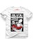 Black Mirror Blocked Beyaz Erkek T-Shirt 1