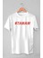 Tamam #Tamam Beyaz Erkek T-Shirt 1