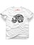 Pubg 3 Level Kask Beyaz Erkek T-Shirt 1