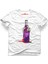 Zombie Drink Purple Beyaz Erkek T-Shirt 1