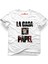 La Case De Papel Oslo Beyaz Erkek T-Shirt 1