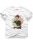 Frida Kahlo Unisex Kalıp Beyaz Erkek T-Shirt 1