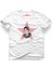 Frida Kahlo Star Unisex Kalıp Beyaz Erkek T-Shirt 1