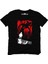 Stranger Things Eleven Demogorgon Siyah Erkek T-Shirt 1