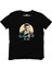 Stranger Things Eleven Demogorgon A B C Siyah Erkek T-Shirt 1