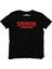 Stranger Things Logo Siyah Erkek T-Shirt 1