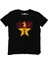Stranger Things The Upside Down Star Siyah Erkek T-Shirt 1
