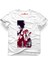 One Piece Monkey D. Luffy Manga Anime Beyaz Erkek T-Shirt 1