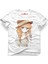 One Piece Monkey D. Luffy Manga Anime Beyaz Erkek T-Shirt 1